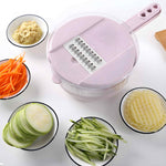 8-in-1 Mandoline Slicer - Vegetable Cutter, Grater & Peeler Set