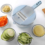 8-in-1 Mandoline Slicer - Vegetable Cutter, Grater & Peeler Set