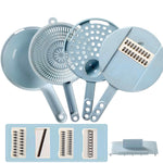 8-in-1 Mandoline Slicer - Vegetable Cutter, Grater & Peeler Set
