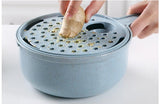 Hand protector guard used for safe vegetable slicing